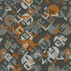 black 1000d ripstop jacquard dyed 100% polyester grey print fabric