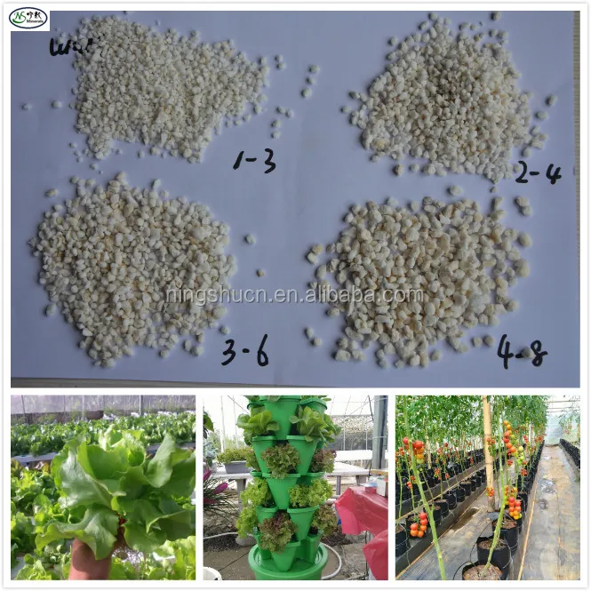 Organic Hydroponics and Hydroponics System Expanded Perlite As Growing Media For Sale