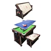 make in china Hot Sale Home 4 In 1 7Ft 8ft 9ft Multi Functional Game Snooker Pool Billiard Table