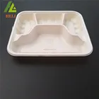 4 Compartment plastic food container with factory price