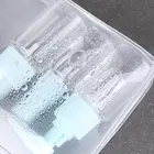 Mini Small PVC Transparent Plastic Cosmetic Organizer Bag Pouch With Zipper Closure,Travel Toiletry clear pvc Makeup Bag