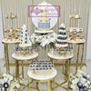 Design stainless steel wedding decoration flower stand for photo in the wedding furniture