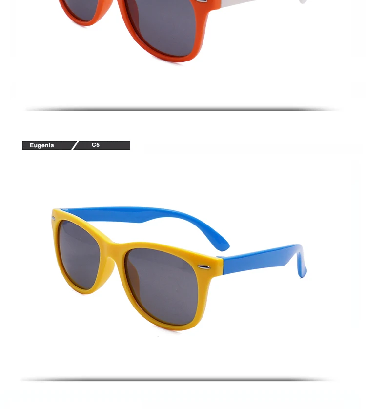 Модные детские солнцезащитные очки Eugenia на зарубежном рынке-11