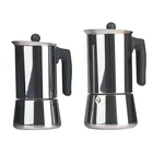 High Quality 304# Stainless Steel Stovetop Moka Pot Espresso Coffee Maker