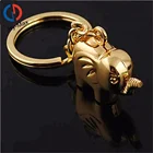 2019 New Custom Gold Metal Elephant Animal Shape Key Chain ,Cheap Keychain Metal Wholesale