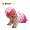 Fashion 13" battery operated crawling and dancing baby doll with crying,singing