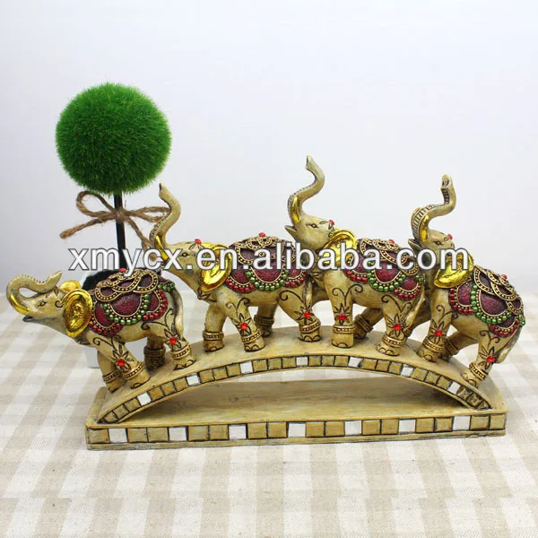 resin decorative animal elephant statues souvenir gifts