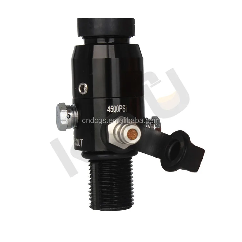 Paintball Air Tank Regulator 3000psi Tank Regulator Output Pressure 850psi/1800psi/2200psi Regulator PCP Air Gun factory