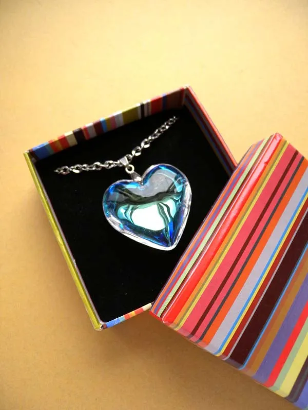 luxury ribbon ring necklace gift box packaging jewelry box boxes