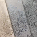 waterproof brocade and fabric based wallpaper for hotel