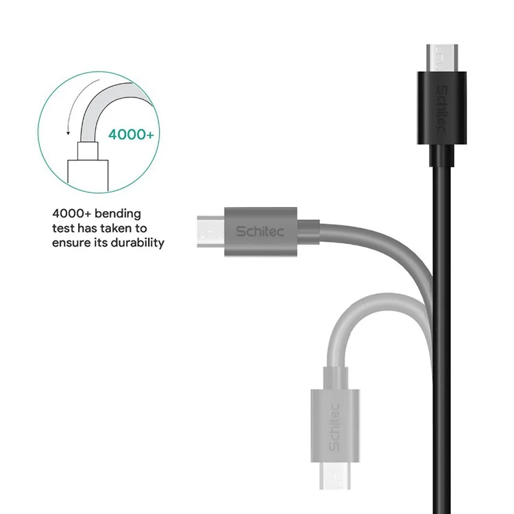 USB to Micro cable android PVC/TPE materials 3 feet length over 100K/month production in RoHS CE - ANKUX.COM