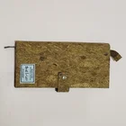 Fashion grain of wood pvc Leather Women Clutch long Wallet