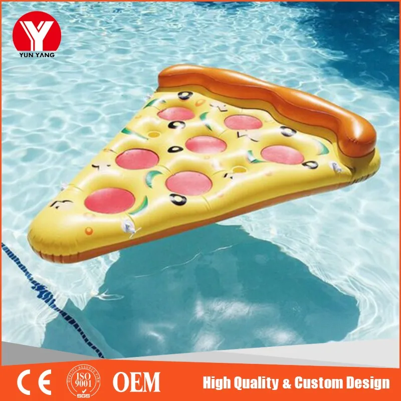 giant pizza float