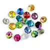 Free shipping various special color 14mm glass beads octagonal/octagon two holes shape for chandelier lamp decoration