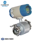 0.2 precision sanitary flowmeter fruit juice jam milk