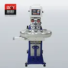 Machines manufacturer 2-Colors Conveor Belt Sealed Cup Pad Printing Machine Tampografia Printer for CD Pen