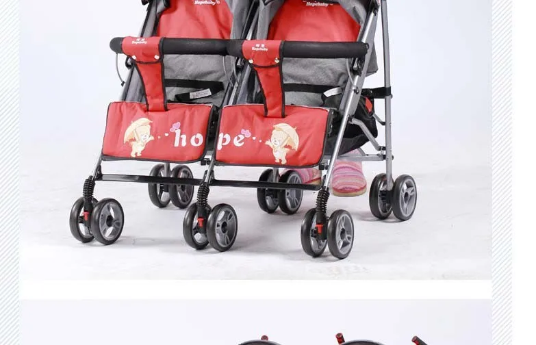 Twin Baby Stroller with Lightweight