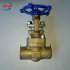 Oil Gas and Sea Indutry API 602 Forged Bronze Copper Gate Valve with Sw Ends