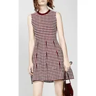Women Daily Wear Plaid Dress Alibaba Fashion Sleeveless Dress