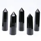 eco-friendly customized feng shui crystal wands obsidian crystal point