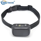 TIZE Electronic Dog No Barking Outdoor Security Shock Anti Bark Collar With Rechargeable USB Cable