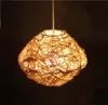 Decorative Lamps Bird's Nest Rustic Lighting Primitive Style