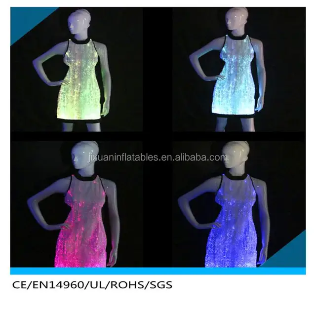 exotic & sexy ballroom dancing dress / luminescent multicolor