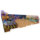 latest design 2019 children fiberglass slide indoor playground equipment for supermarket