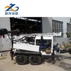 Cheap trailer mounted water well drilling rig