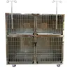 Durable, Easy To Assemble, Easy To Clean Dog Cage Transportdog Oxygen Cagesteel Bar Dog Cage