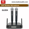 GLXD4 dual UHF PLL true diversity wireless microphone system
