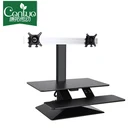 Electric Standing Desk - For People with Bad Backs - Adjustable Height Desktop Converter