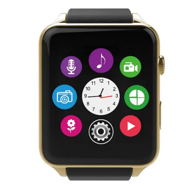 2016 New Waterproof Heart Rate Monitor Bluetooth Smart watch GT88 Smartwatch Support SIM For IOS Android Smartphone