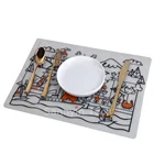Large Table Mats Oval Placemats Fall Placemats for Kids