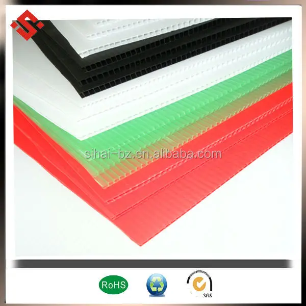 pp material 4x8 coroplast sheet
