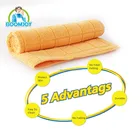 5 Advantages Microfiber Car Cloth to Clean mirror, glass, leather, Remove fog without fiber falling, scratching