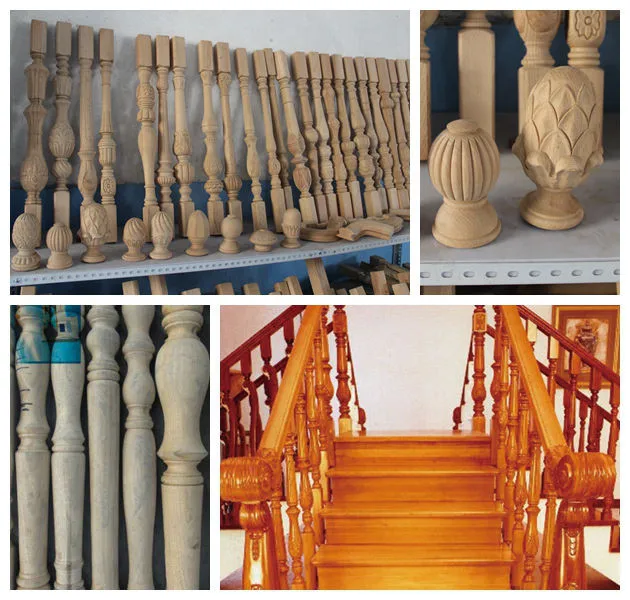 CNC wood lathe multi-functional cnc woodworking lathe 3D wood turning lathe