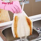 Cloth Maryya Household Dish Cleaning Cloth Bamboo Duster Cloth 23*18CM