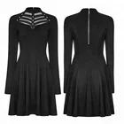 OQ-366 Halloween design PUNK RAVE cheap long sleeve Plus Size sexy club dresses