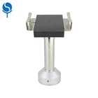 Adhesive or screw mounting stainless steel metal sound and light tablet alarm