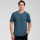 High Quality Sports wear Men's Dry Fit Athletic Compression Short Sleeve T Shirt