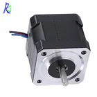 CE Approved 2 Phase 1.8 Degree 12V DC Nema 17 RB Stepper Motor for 3D Printer 42shdc4043z 22b