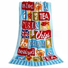 100% polyester travel/sports towel microfiber ,cotton printed beach towel