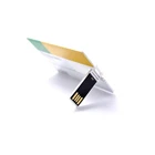 High quality fast OEM design printing ultra thin credit card style drive usb flash