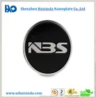 China professional manufacture round metal badge lapel pins with embossed letters