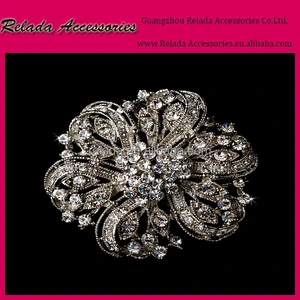 factory wholesale brooch for wedding invitations costume jewelry