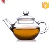 Plastic clear glass tea coffee sugar pot/candy jar tea pot kettle moroccan tea pot made in China