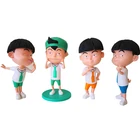 Cheap mini plastic kid toys custom made anime action collectable figurine