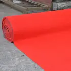 Bright red exhibition carpet used for wedding/Fair/Show/Expo