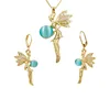 2015 Hot sale fashion jewelry 18k gold plated jewelry set